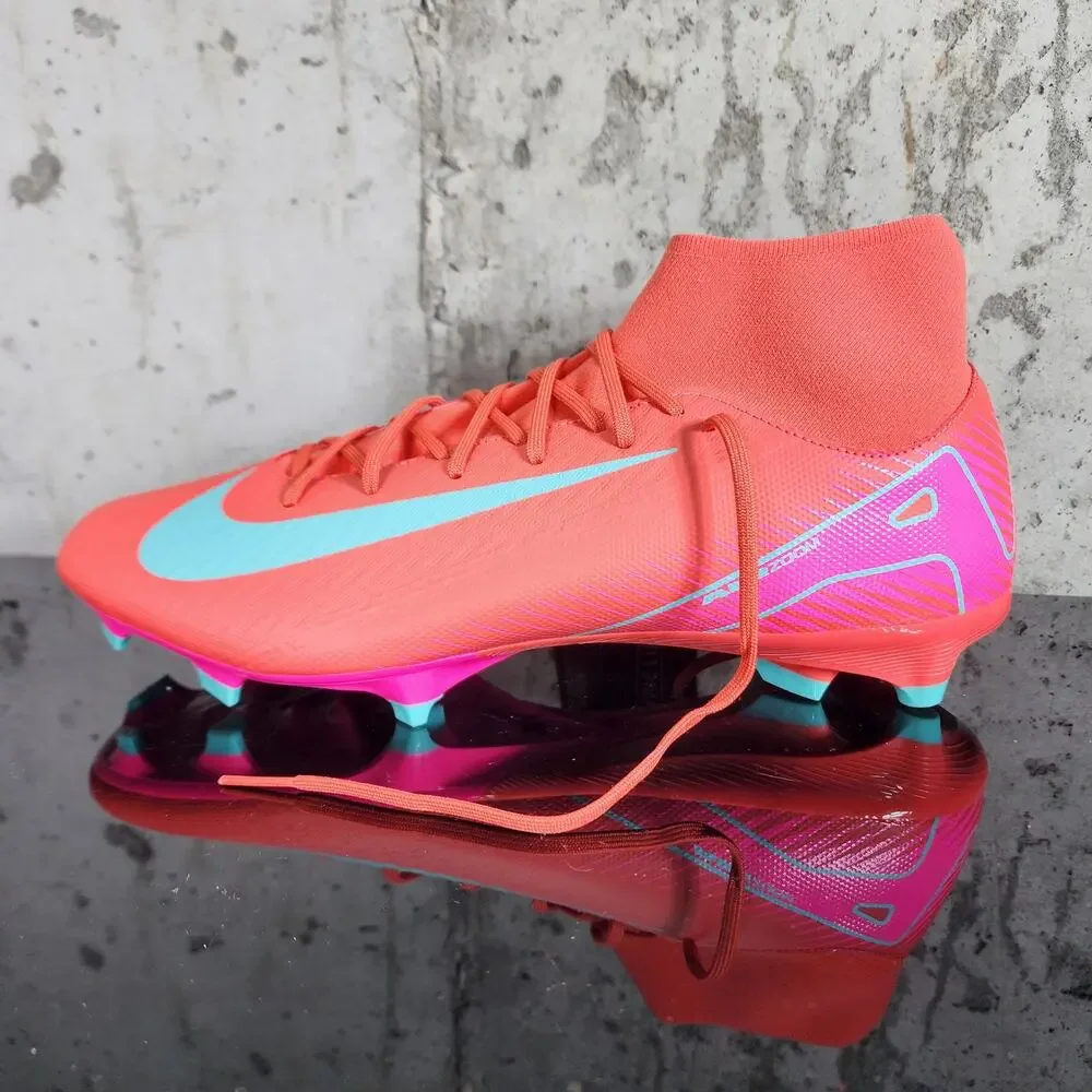 MSRP $110 Nike Mercurial Superfly 10 Academy MG Soccer Cleats Size 12